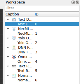 พื้นที่ทำงาน CVDev